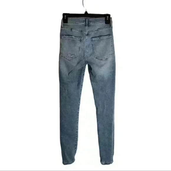 𝅺agolde Sophie High Rise Skinny Crop Jeans Color Scheme Size 25 - Picture 5 of 9